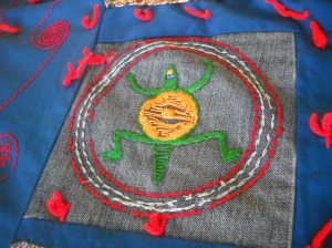 quilt detail: turtle