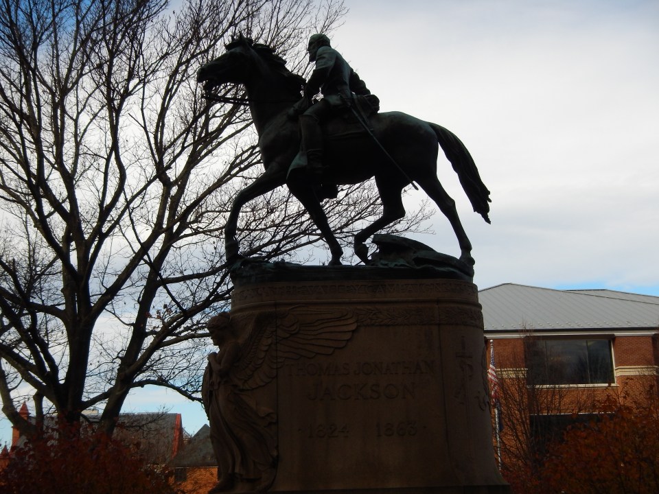 Stonewall Jackson in the shadows