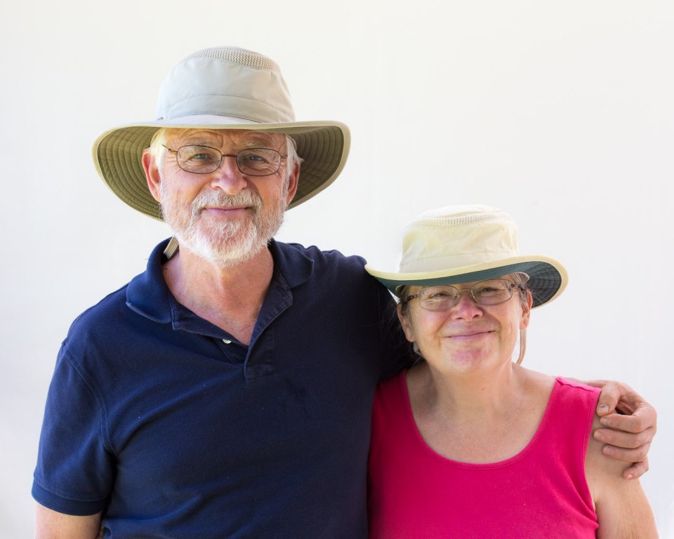 Lynda and Tom, August 2016 (photo by David Moss)