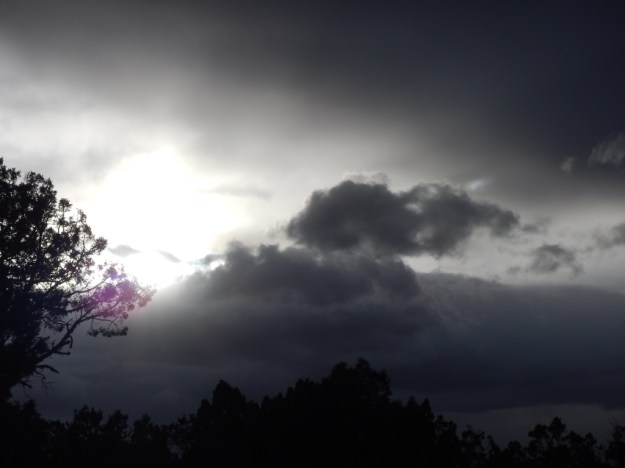 clouds, Natural Bridges National Monument