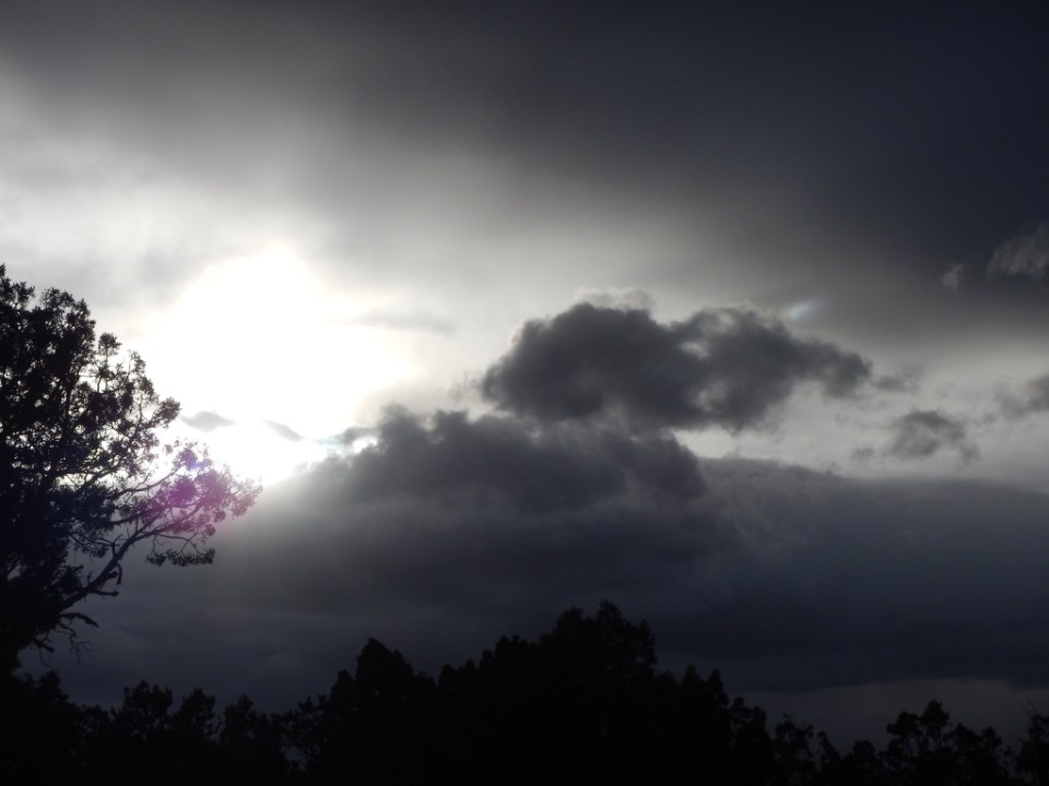 clouds, Natural Bridges National Monument