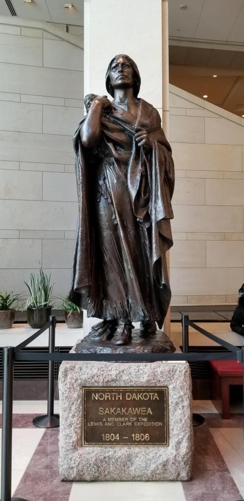 Statue of Sakakawea, U.S. Congress