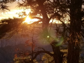 Transept Canyon sunset